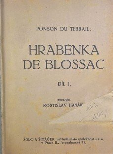 Hraběnka de Blossac I.+II.