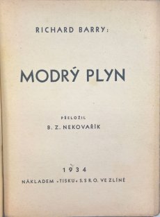 Modrý plyn