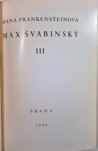 Max Švabinský III. - dílo 1924-1948