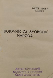 Bojovník za svobodu národa ( Karel Havlíček Borovský )