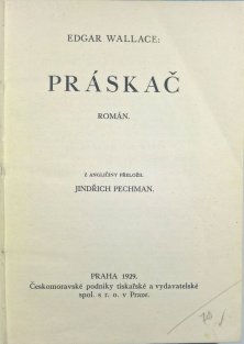 Práskač