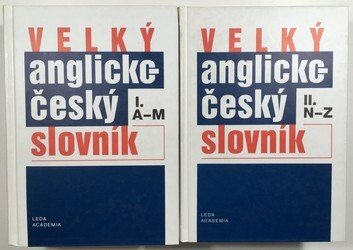 Velký anglicko-český slovník I.+II. (2 svazky)