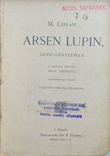 Arsen Lupin, lupič-gentleman