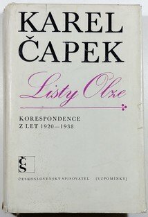 Listy Olze - Korespondence z let 1920 - 1938