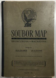 Soubor map ze školního zeměpisného atlasu