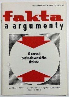 Fakta a argumenty - O rozvoji československého školství