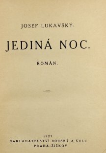 Jediná noc