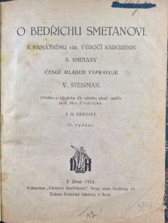 O Bedřichu Smetanovi 
