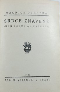 Srdce znavené
