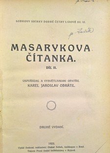 Masarykova čítanka II.