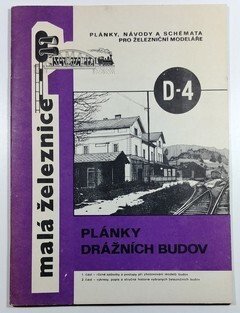 Malá železnice D-4 - Plánky drážních budov