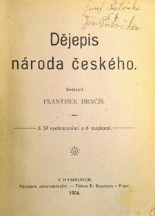Země české koruny / Dějepis národa českého