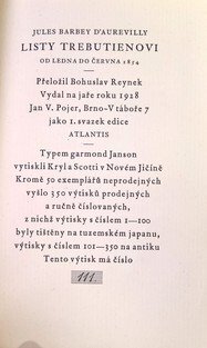 Listy Trebutienovi od ledna do června 1854