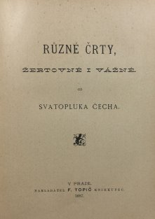 Různé črty, žertovné i vážné, Kandidát nesmrtelnosti + několik drobných povídek