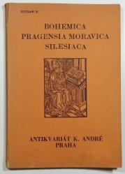 Bohemica Pragensia Moravica Silesiaca - seznam 51 - 