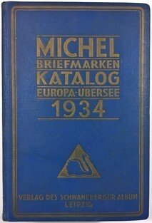 Michel Briefmarken Katalog Europa - Übersee 1934