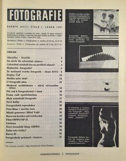 Československá fotografie 1-12 ročník 1967