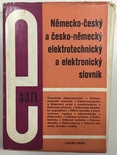 Německo-český a česko-německý elektrotechnický a elektronický slovník