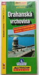 SC 145: Drahanská vrchovina - Velká cykloturistická mapa 1:75 000