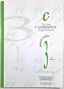 The New Cambridge English Course 3 Intermediate Practice book with key