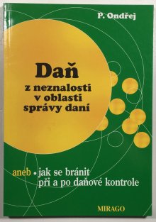 Daň z neznalosti v oblasti správy daní