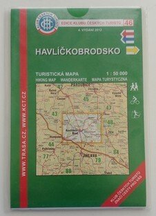 mapa - KČT 46 - Havlíčkobrodsko