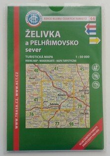mapa - KČT 44 - Želivka a Pelhřimovsko sever
