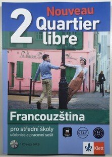 Nouveau Quartier libre 2 - učebnice a pracovní sešit + CD