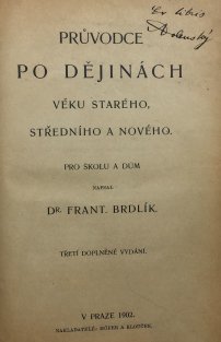 Průvodce po dějinách věku starého, středního a nového
