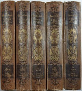 Bilz Hausschatz der Bildung und des Wissens 1-5