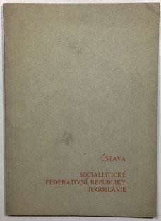 Ústava socialistické federativní republiky Jugoslávie