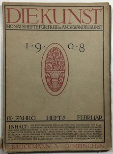 Die Kunst - Heft 5/1908
