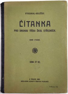 Čítanka pro druhou třídu škol středních