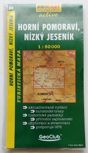 mapa - 60 - Horní Pomoraví/Nízký Jeseník 1:50 000
