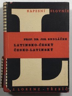 Kapesní slovník latinsko-český a česko-latinský