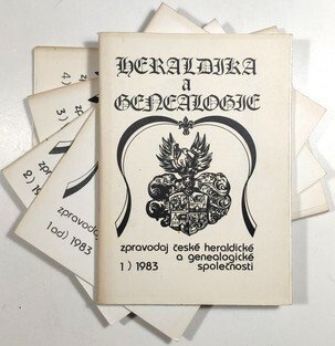 Heraldika a genealogie r. XVI. / 1983 č.1-4
