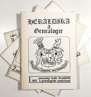Heraldika a genealogie r. XV. / 1982 č.1-4