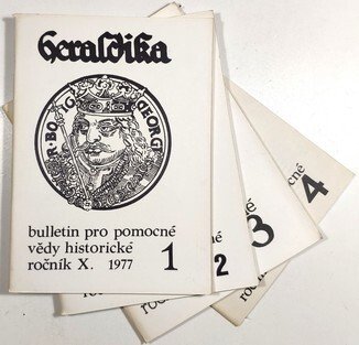 Heraldika ročník X. / 1977 č.1-4