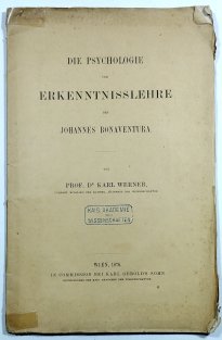 Die Psychologie und Erkenntnisslehre