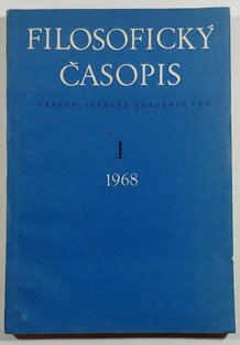 Filosofický časopis ročník XVI. 1/1968
