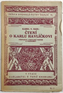 Čtení o Karlu Havlíčkovi