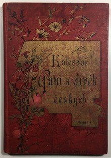 Kalendář paní a dívek českých 1897
