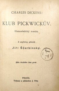 Klub Pickwickův 1-2