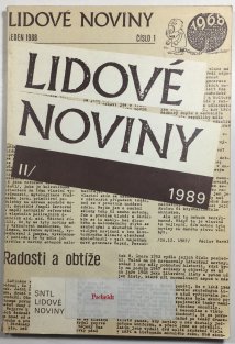 Lidové noviny II. / 1989
