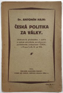 Česká politika za války