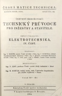 Elektrotechnika IV. - Technický průvodce pro inženýry a stavitele 14