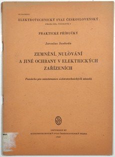 Zemnění, nulování a jiné ochrany v elektrických zařízeních