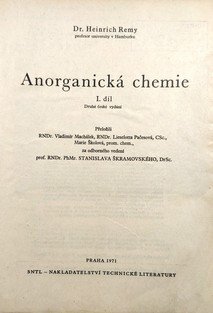Anorganická chemie I.