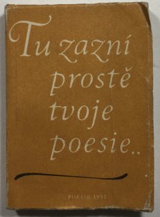 Tu zazní prostě tvoje poesie...