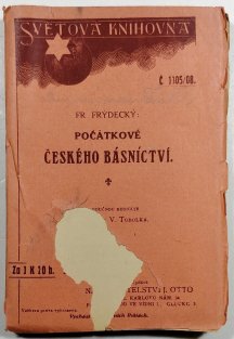 Počátkové českého básnictví